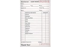 GENERIC MARIANNA SALON CHECK PAD - 12 PACK, 100 PG/PK - FOR SALON AND BARBERSHOP