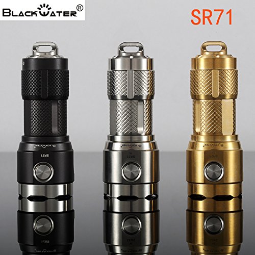 Blackwater SR71 3xCREE XP-G2 1000LM USB Rechargeable Mini LED Flashlight Material Titanium alloy
