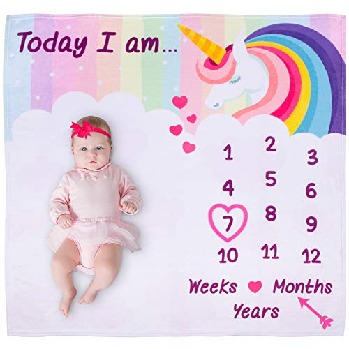baby girl unicorn blanket