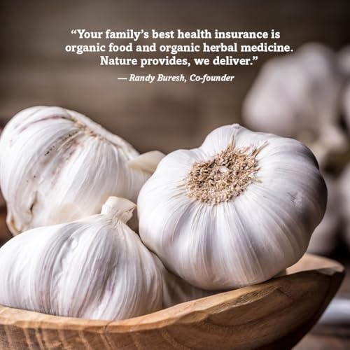 Oregon's Wild Harvest, Certified Organic Garlic Capsules, Non-GMO, 1575 MGS, 90 Count