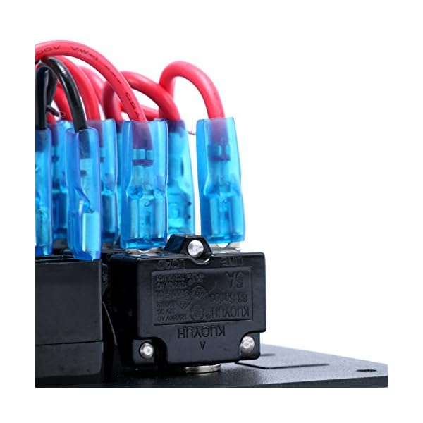 Amarine-made-5-Gang-Aluminium-LED-Rocker-CIG-Socket-Circuit-Breaker-Waterproof-Marineboatrv-Switch-Panel Amarine-made-5-Gang-Aluminium-LED-Rocker-CIG-Socket-Circuit-Breaker-Waterproof-Marineboatrv-Switch-Panel