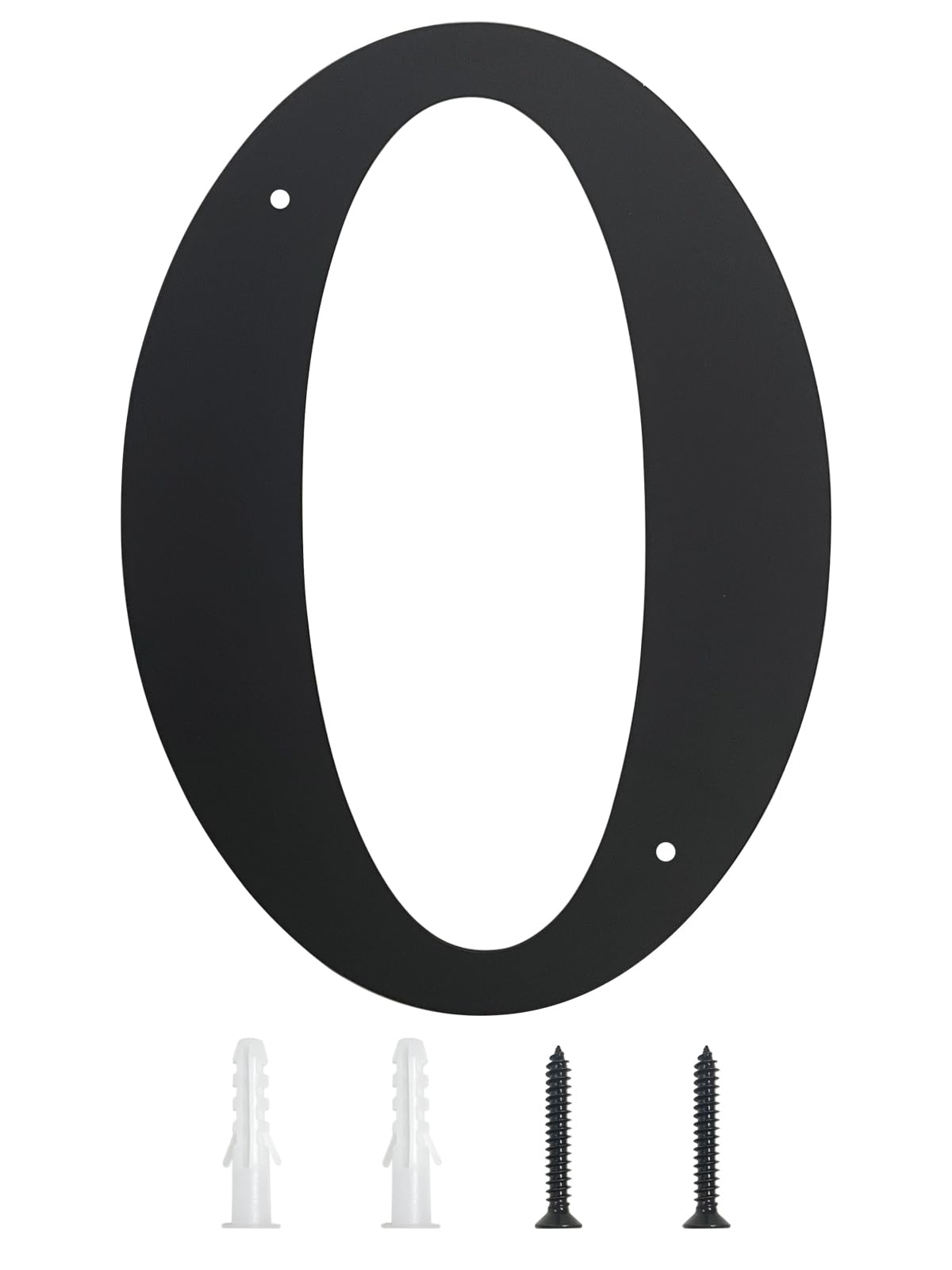 11 Inch Super Large House Numbers, Modern Address Numbers Elegant Black Finish Numbers Solid Metal House Sign for Door Plate for Home Gate Building Store Mailbox (0)