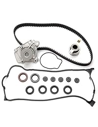 scitoo Correa dentada Bomba de agua kit Tapa de válvulas Junta para Honda Civic 1.6L SOHC D16Y7 1996 2000