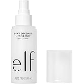 e.l.f. Dewy Coconut Setting Mist, Makeup Setting Spray For Hydrating & Conditioning Skin, Infused With Green Tea, Vegan & Cruelty-Free, 2.7 Fl Oz