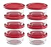 Pyrex 16-Piece Glass Food Storage Set with Lids
