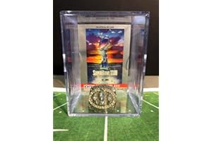 PRO SET San Francisco 49ers Super Bowl XXIII Replica Championship Ring Shadowbox w/Program Card