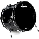 Ludwig Classic Maple Bass Drum - 16 inches x 22 inches, Sable Black, Sweetwater Exclusive