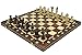 Brown Senator Wooden Chess Set - Weighted Chessmen 16 x 16