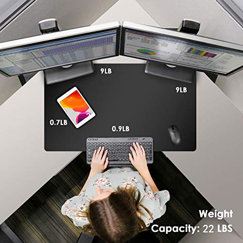 SIMBR Standing Desk Converter, 30" UltraThin Height Adjustable Stand