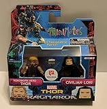 Minimates Marvel Thor: Ragnarok Roadworn Thor & Civilian Loki Walgreens Minifigures