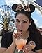 Rose Gold Mouse Ears,  Sparkly Mouse Ears, Mouse Ears headband