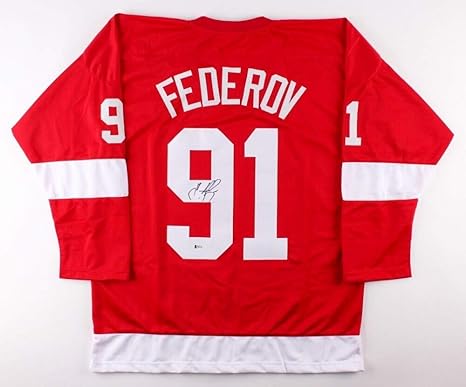 sergei fedorov signed jersey