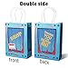 DMight Birthday Party Supplies for Game Fans, 12 Pack Creative Drop Box Gift Bags, 8.3