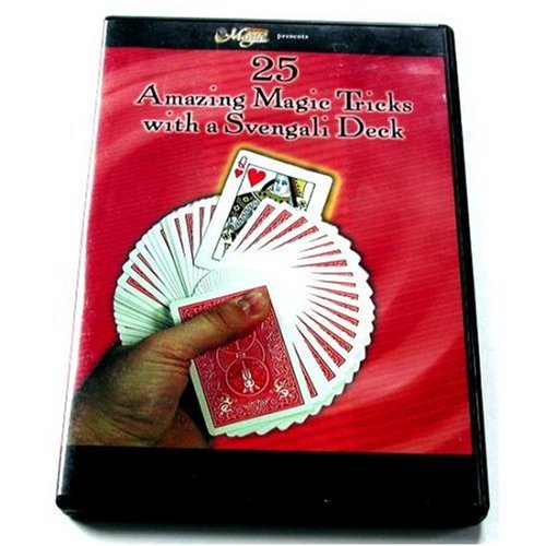 "25 Amazing Magic Tricks with a Svengali Deck" DVD From Royal Magic