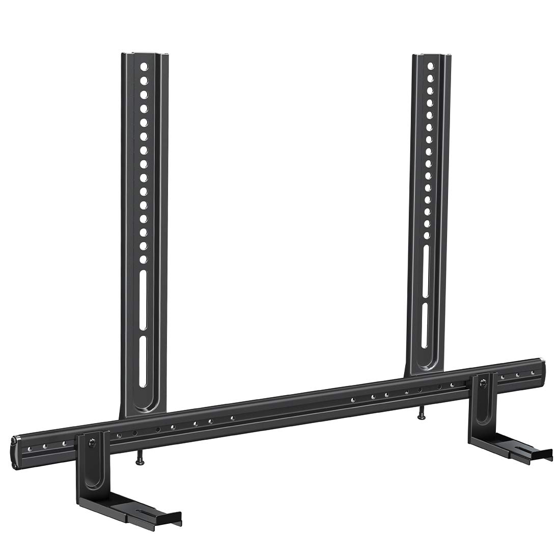 Mounting Dream Universal Soundbar Mount, Heavy Duty Soundbar Wall Mount for Most Sound Bars Up to 26.5 LBS, Sound Bar TV Bracket Height Adjust,No-Slip Base Holder Extends 3.44”-6.06”, MD5428
