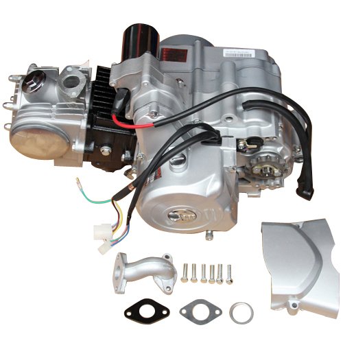 Promax 125cc ATV Engine Motor Semi Auto w/Reverse for 50 ... 152fmh wiring harness 