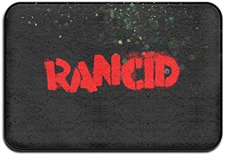 ZHEME Rancid Band Logo Home Furnishing Balcony NonSlip Mat 23.6Lx15.7W