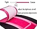 Weight Lifting Belt for Women, Nylon Weightlifting Belt,5 inches Wide Weight Belt for Gym Lifting Squatting, Provide Support to Waist Lower Back, Pink (Medium)