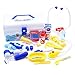 lunaoo Doctor Play Set with Electronic Stethoscope Durable Medical Kit 18 Doctor’s Equipment - Educational and Great for Role Play