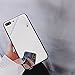 KIMICO case for iPhone 8 Plus and iPhone 7 Plus, Tempered Glass Mirror Case [High Clarity + 0% Distortion Mirror] Soft TPU Bumper [Anti-Scratch] Makeup, Touch up and Back Camera Selfies(Rumination 8+)