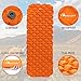 Moon Lence Sleeping Pad for Camping Backpacking Ultralight Compact Air Pad Inflatable Lightweight Sleeping Mat Portable Outdoor Hiking Mattress
