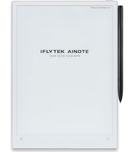 iflytek Pacote AINOTE Air 2 – capa fólio preta, tablet AI de 20,8