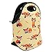 Aiphamy Neoprene Lunch Bag for Kids, Insulated Lunch Box Tote for Women Men Adult Teens Boys Teenage Girls Toddlers (Red Panda)