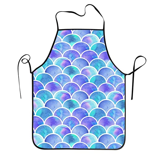 Apron Cooking Chef Shop Women Men Baking Painting Bbq Grilling Kitchen at Amazon