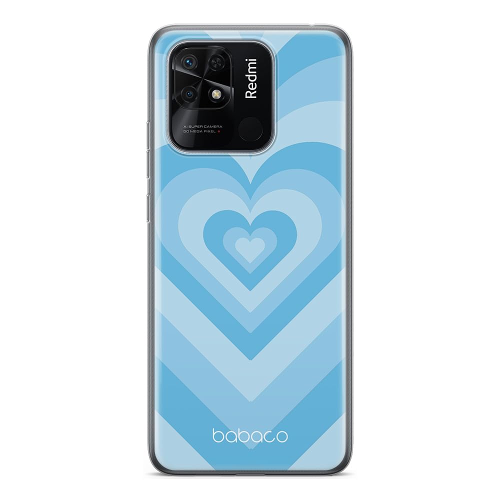 Babaco ERT GROUP mobile phone case for Xiaomi REDMI 10C original and officially Licensed pattern Hearts 007 optimally adapted to the shape of the mobile phone, case made of TPU