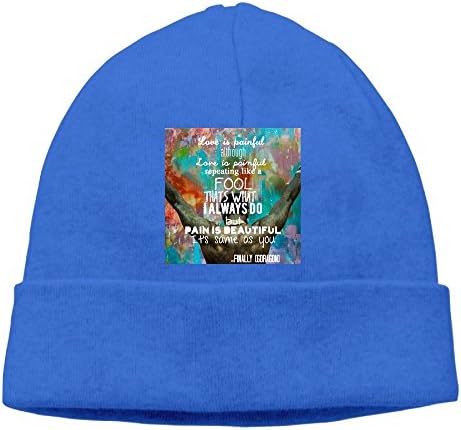 G-dragon Finally Lyric Cuffless Beanie Hats Knit Skull Caps Winter Beanies Watch Cap For Men Women