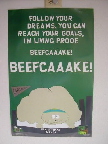 Amazon Com South Park Poster Beefcaaaake Beefcake Southpark Prints Posters Prints