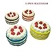 HooMore 4.3'' Jumbo Cake Squishies Slow Rising,Strawberry Cake Cream Squishies Kawaii Colossal Scented Toys for Play 1 PCS Random