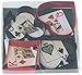 R&M International Casino Playing Card Suits Cookie Cutters, Spade, Heart, Club, Diamond, 4-Piece Set