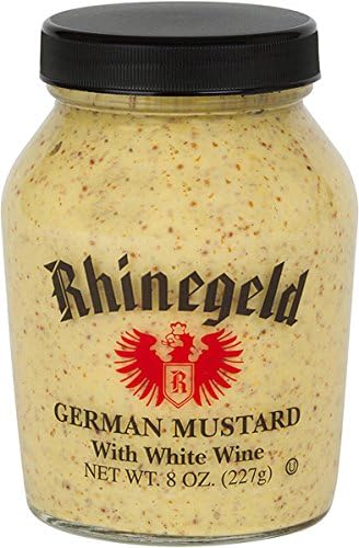 Morehouse Rhinegeld German Dijon with White Wine - 8 Oz Jar