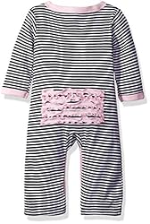 Hudson Baby Unisex Baby Cotton Coveralls, Pink