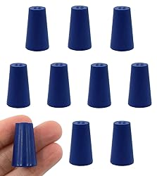 EISCO 10PK Neoprene Stoppers, Solid - ASTM