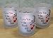 Love Votive Candle Holders with LED Flameless Candles - 'I Love You to The Moon and Back' Set of 3-2.5