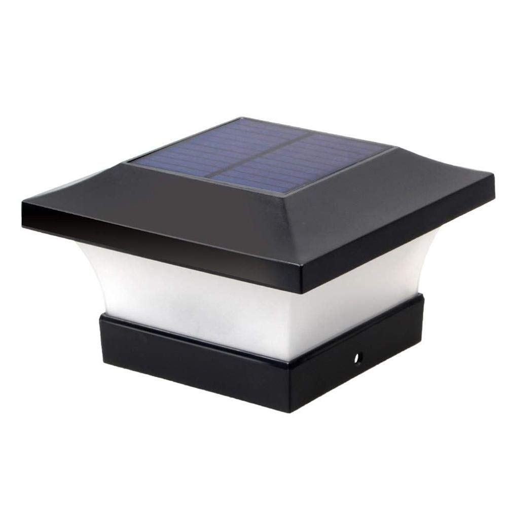 BSTCAR Solar Post Caps Light IP65 Waterproof - Upgrade Column Lamp for Landscape, Garden, Wooden Posts, Platform, Patio - 10 x 10 Size