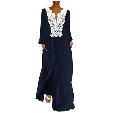 vestiti di pizzo eleganti lunghi