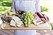 ORGANIC BAMBOO CUTTING BOARD- EXTRA LARGE PREMIUM KING SIZED 18''x 14'', with 2 oz DRIP GROOVE, WARRANTY INCLUDED, Eco Friendly Wood, Perfect Wooden Cheese Board or Serving Platter, NON-SLIP