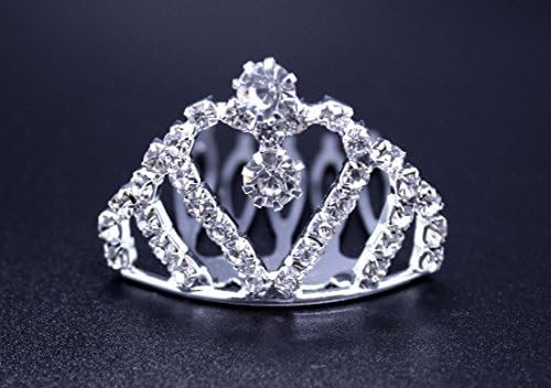 Exquisite Rhinestones Crystal Photo Prop Newborn Baby/Flower Girl Tiara Crown