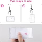 Vicloon Victorini Crystal Transparent Card Holder with Lanyard Set view 4