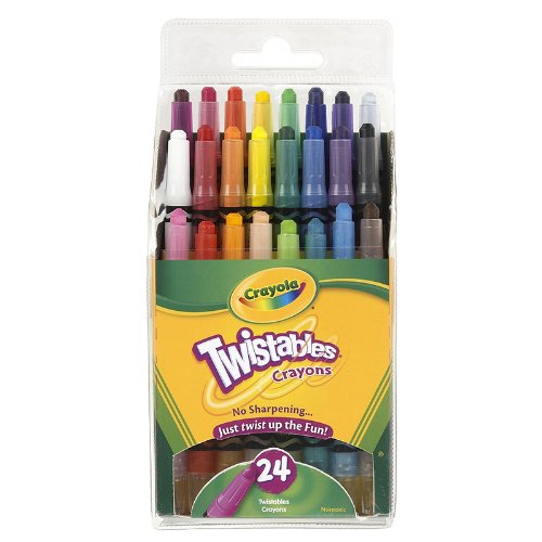 Crayola Mini Twistables Crayons, Pack of 24