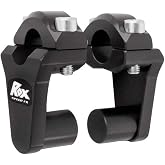Rox Speed FX Pivot Handlebar 2" Riser 7/8"Handlebar Black 1R-P2SS