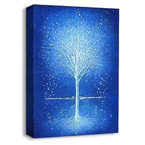 NWT Canvas Wall Art Abstract Tree Painting Artwork...