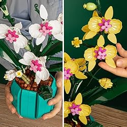 JOJO&Peach Orchid Building Set, Build an Orchid