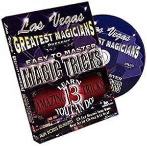 Amazon Com Easy To Master Magic Tricks By Las Vegas Greatest Magicians Dv By Losander Inc Toys Games