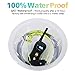 FOCUSPET Dog Training Collar, Waterproof & Rechargeable Electric 655 yd Remote Dog Shock Collar 16 Levels Tone,Vibration & Shock for Small medium & Large Dogs
