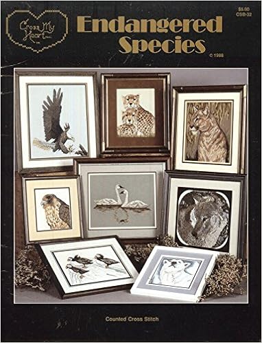 Endangered Species, Counted Cross Stitch