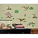RoomMates RMK1882SCS Dinosaur Peel and Stick Wall Decals